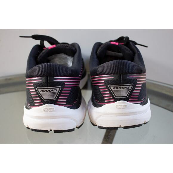 Brooks Addiction GTS 14 Running Shoes Womens Size 8.5 2E Extra Wide Black Pink - Picture 6 of 9